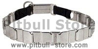 FUN-19" STAINLESS STEEL dog collar NECK TECH COLLAR for Pitbull FUN-19" STAINLESS STEEL dog collar NECK TECH COLLAR for Pitbull