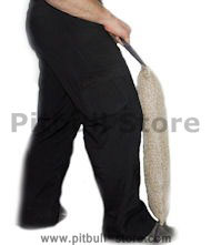 Dog bite tug made of Strong Jute for dog training