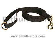 6FT Deluxe Nylon Lead with Swivel Snap for Pitbull