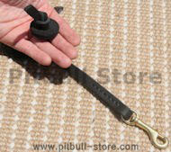 Dog Training Tabs-Leather Leash Tab for Pitbull Dog Training Tabs-Leather Leash Tab for Pitbull