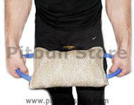 Order Now Jute Bite Pillow - 3 handle bite tug for puppies