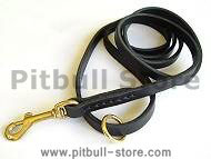 Latigo Leather Dog Lead 1/2inch x 2-6 ft for Pitbull Latigo Leather Dog Lead 1/2inch x 2-6 ft for Pitbull