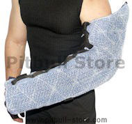 Performance Training Velcro Closure Hidden Bite Suit Sleeve