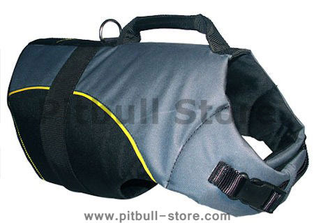 pitbull body nylon dog harness with handle for walking