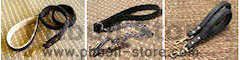 Leather leashes