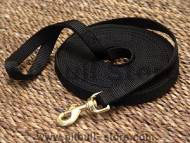 Nylon dog leash for training and tracking