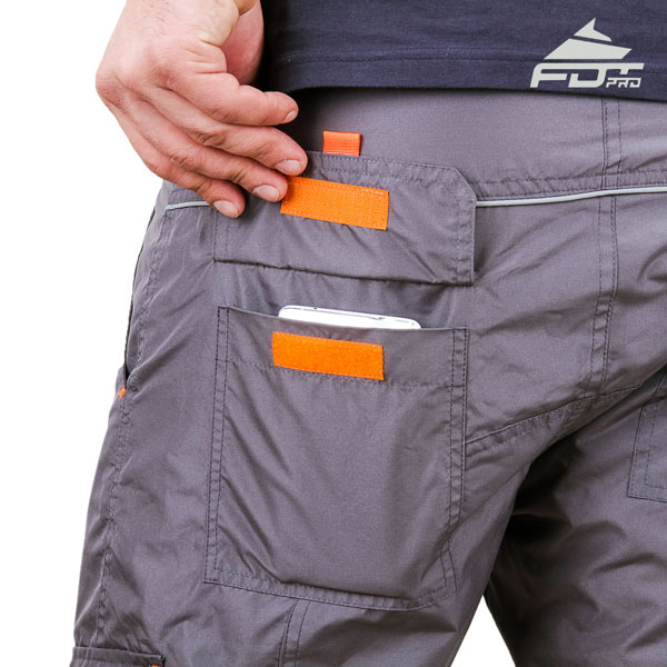 Comfortable Design FDT Pro Pants with Useful Back Pockets for Dog Trainers