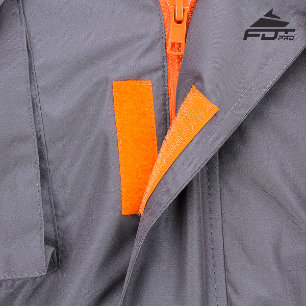 Strong Velcro Fastening on Dog Training Jacket for Everyday Activities