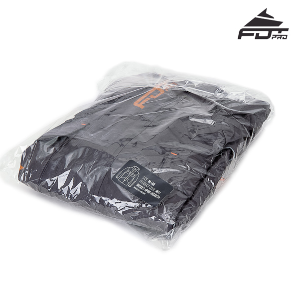 FDT Professional Dog Tracking Jacket with Durable Velcro Fastening