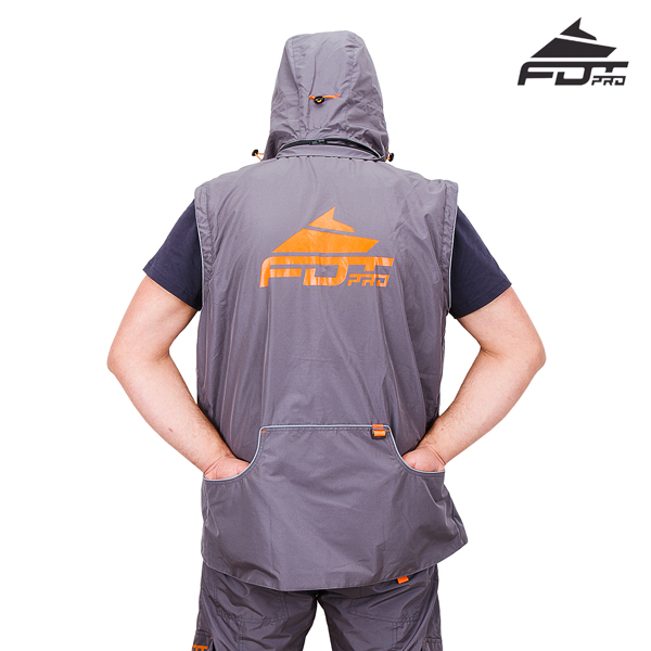 Durable Dog Training Suit Grey Color from FDT Pro Wear