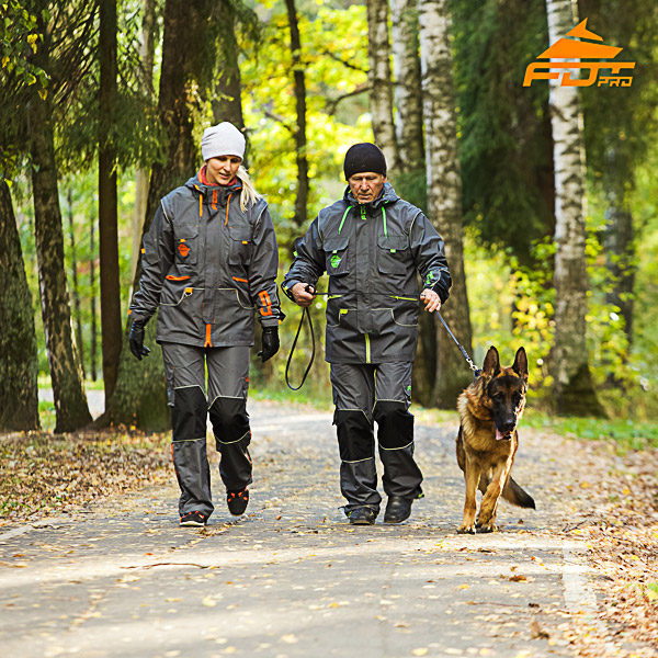 Any Weather Use Reliable Dog Training Suit for Men and Women