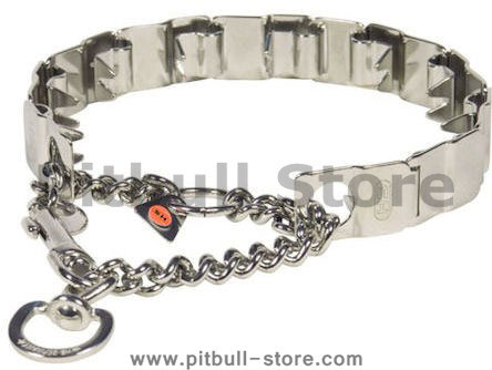 24 inch NECK TECH STAINLESS STEEL Dog Pinch Collar-Herm Sprenger COLLAR