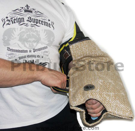 jute puppy sleeve with sholder