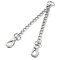 Coupler for walking 2 dogs-herm sprenger leash-chain coupler