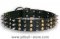 Spikes Black collar 26'' for PITBULL /26 inch dog collar-S59