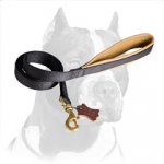 Super Comfortable Pitbull Dog Leash with Support Material on the Handle