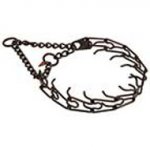"Pro Style" Herm Sprenger Black Stainless Steel Pitbull Prong Collar 1/6 inches (4.0 mm)
