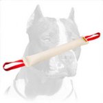 Fire Hose Pitbull Dog Bite Tug with 2 handles