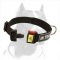 Extra Durable Wide Nylon Dog Collar With ID-patches