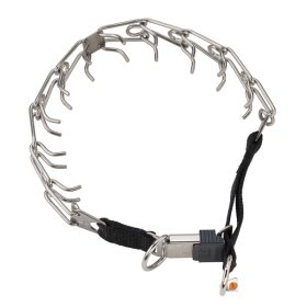 Chromium-Plated Pitbull Dog Pinch Prong Collar