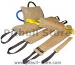 Pitbull Training supplies jute bite tugs set