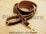 Handcrafted leather dog leash for walking and tracking- 2-6 foot