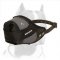 Outstanding Pitbull Training Muzzle made of Leather & Nylon