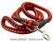 5 foot Round Nylon Leash With Brass Snap for Pitbull