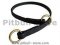 Silent Leather Training Choke Collar for Pitbull,working dogs