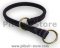 New Dog Collar Round Leather Silent Training Choke Collar 1/2''