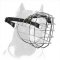 'The Silencer' Wide Wire Basket Pitbull Dog Muzzle