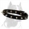 Exclusive "Rock" Style Leather Dog Collar