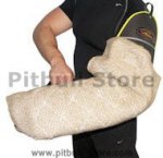 Bite sleeve with Jute cover with handle