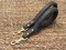 Short leather dog leash- short dog lead - LEASH HANDLE