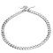 Choke chain dog collar with toggle steel chromium plated - 51025