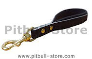 Leather Alternative Short Leashes for Pitbull collar