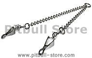 Chain Coupler Leash with quick release snap hook- Herm Sprenger