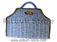 Dog bite developer cuff made of French Linen with handle