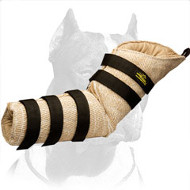 Protective Pitbull Dog Sleeve of Jute Material