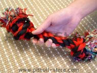 2-Knot Fiber Bone.Helps Keep Teeth Clean And Tartar Free!