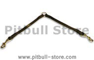 Leather Coupler Leash - Length 12inch