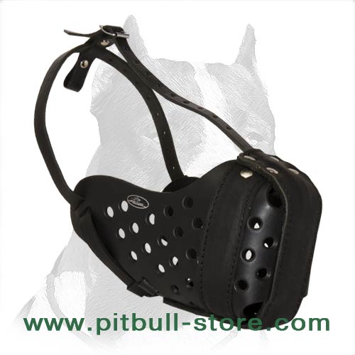 Leather agitation muzzle outlet