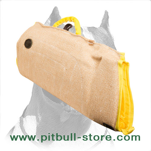 Jute Pitbull Dog Sleeve for Puppies