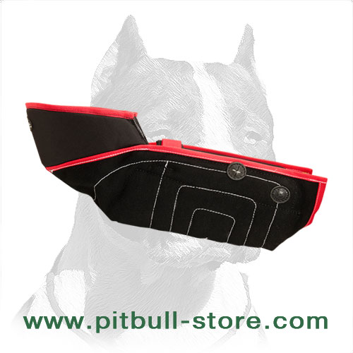 Short Pitbull Training Bite Sleeve with 2 Handles