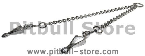 Chain Coupler Leash with quick release snap hook- Herm Sprenger