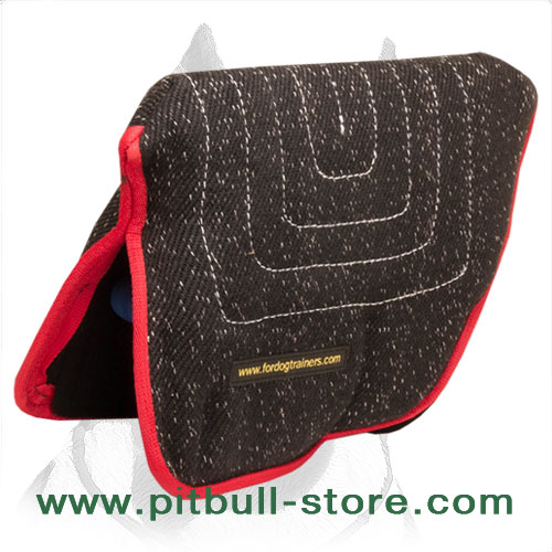 'Beef-up' Pitbull Dog Bite Builder of French Linen