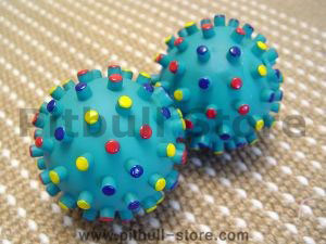 Crazy Color Rubber Ball Makes Sound