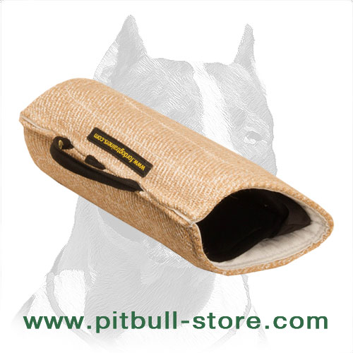 'Two-Fisted' Pitbull Dog Bite Builder