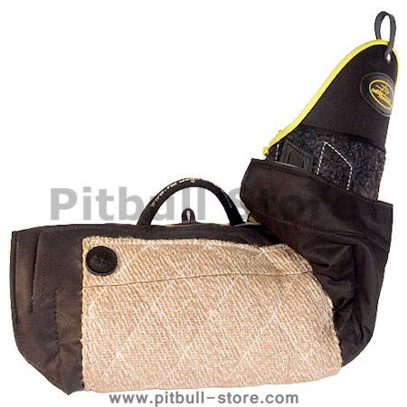 Ultra-light INTERCHANGEABLE JUTE BITE SLEEVE Pitbull training