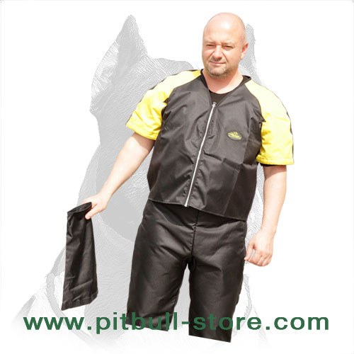 Super Lightweight Scratch Protective Pitbull Training Suit - Click Image to Close